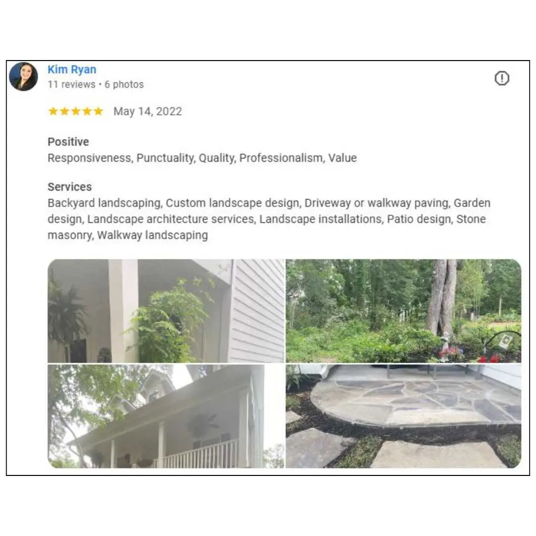 Landscape design and build customer review