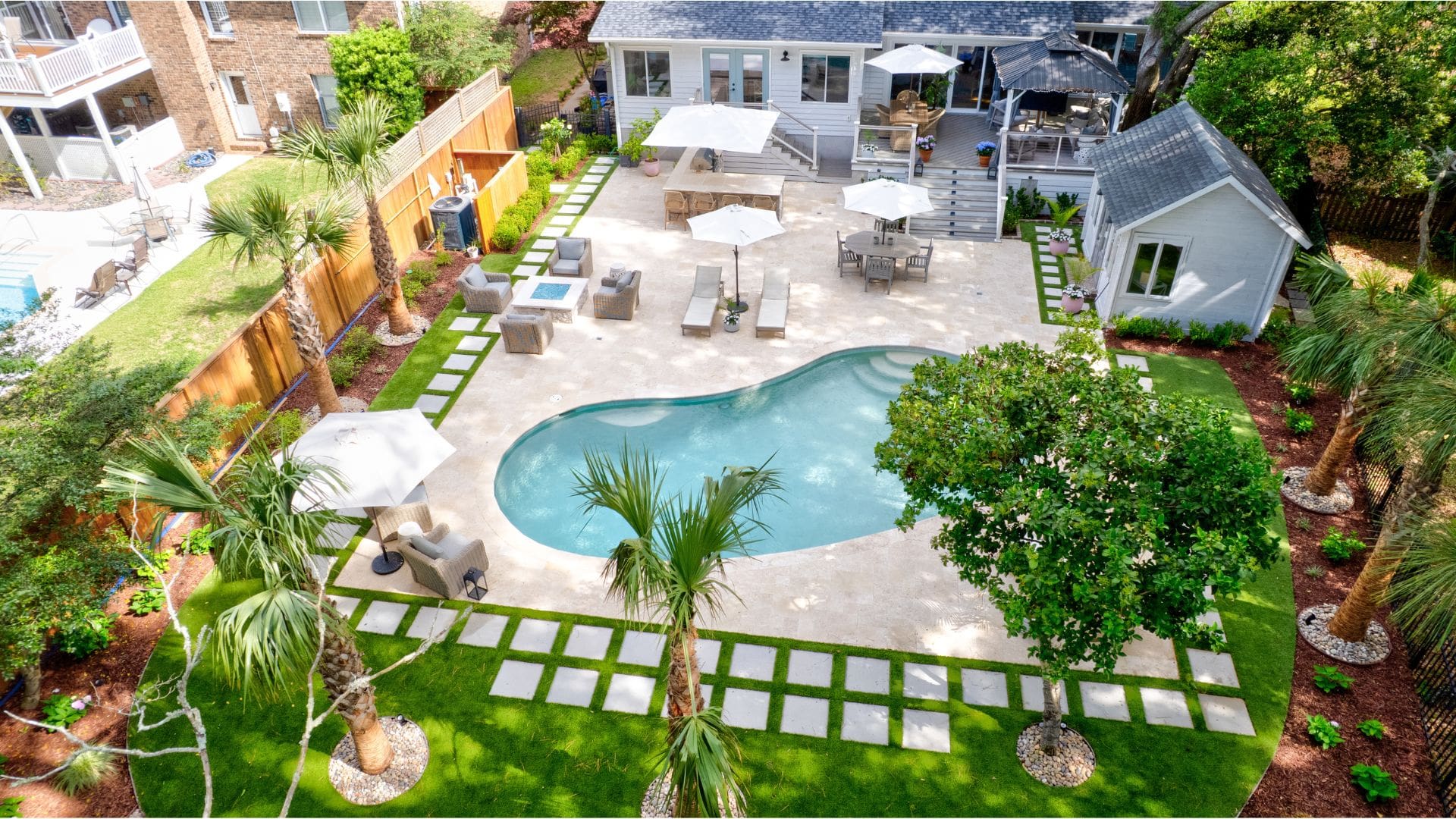 Full Landscape design services in Mount Pleasant and Charleston