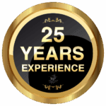 landscaping company years of experience badge