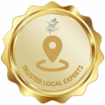 landscaping company trusted local badge