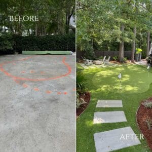Backyard Landscape Transformed